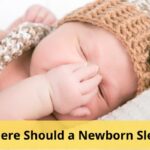 where should a news born sleep